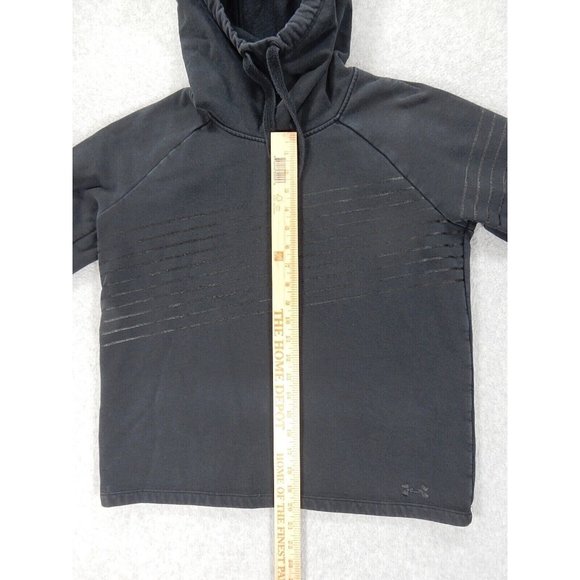 Under Armour Loose Fit Hoodie‎ Sweatshirt (Women's Small) Black - Picture 7 of 10
